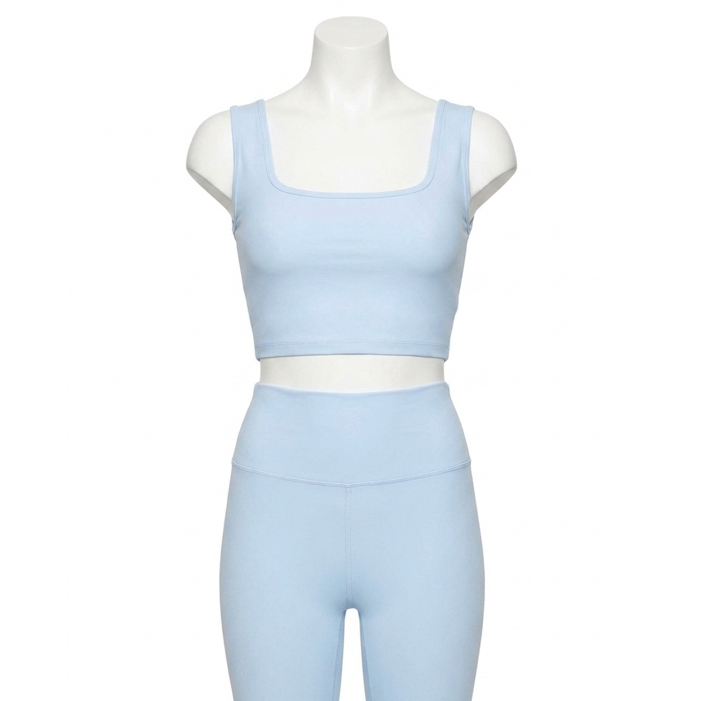 NEW NICOLE MILLER sports bra top in windsurfer